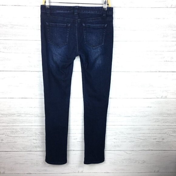 Vineyard Vines Women's Jeans Straight Leg Dark - Picture 2 of 6